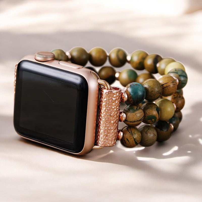 Forest Meadow Draconite Stretch Uhrenarmband