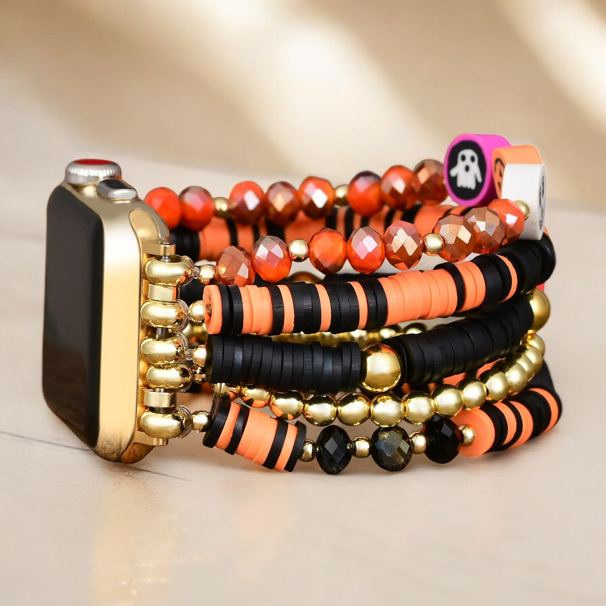 Midnight Enigma Stretch Apple Watch Armband