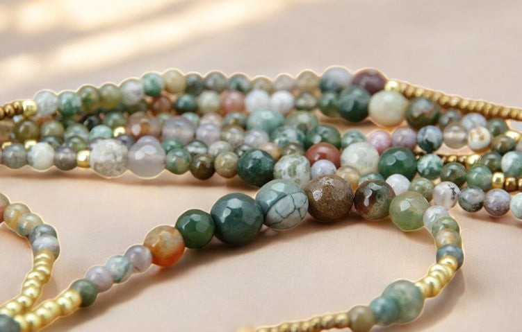 Collier superposé natif 3 couches
