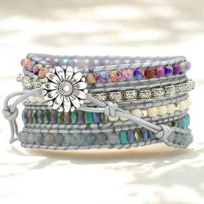 Ocean Jasper Schutzwickel-Armband