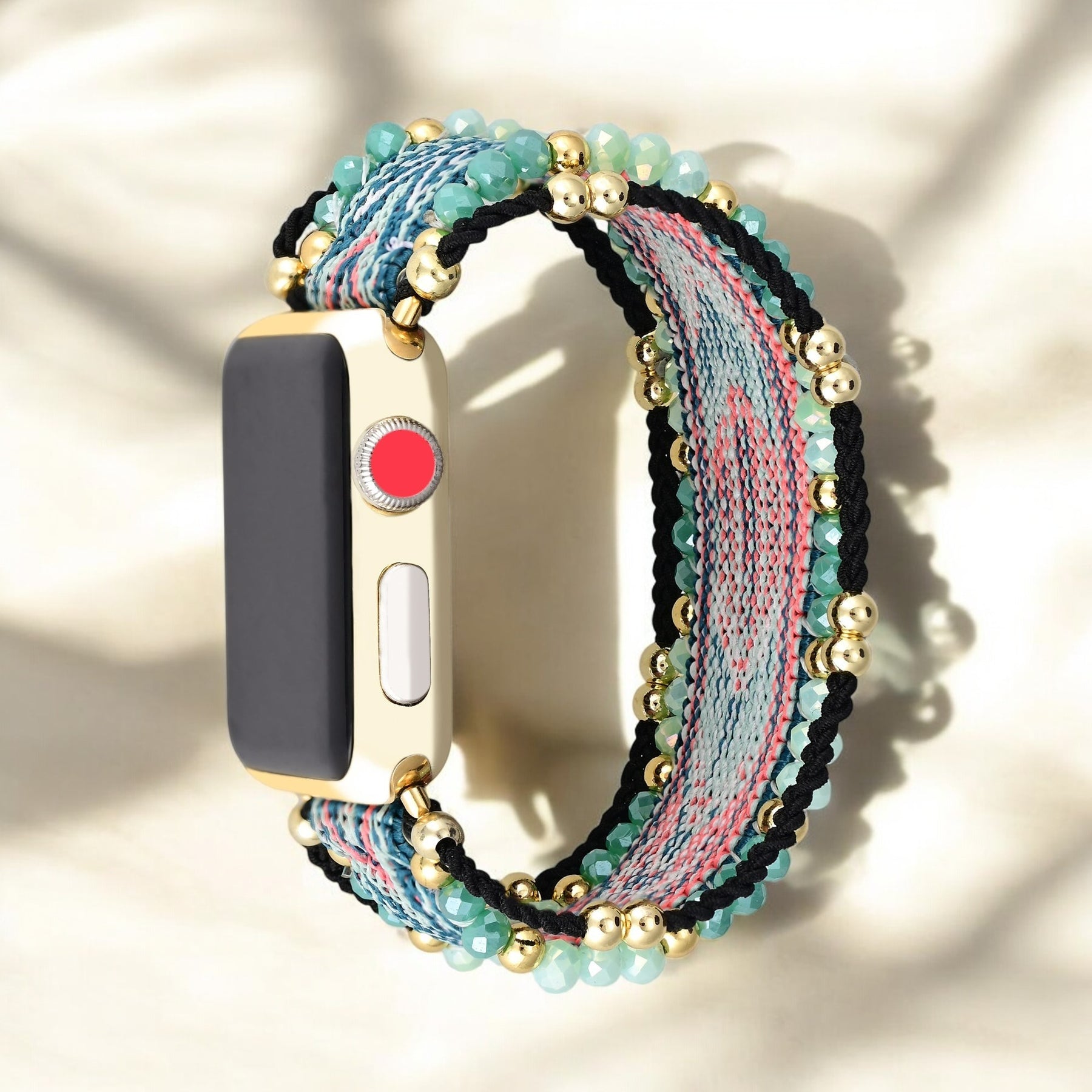 Ozeanisches Kobalt- Apple Watch Armband