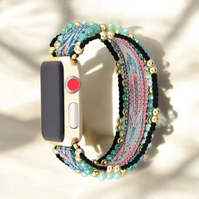 Ozeanisches Kobalt- Apple Watch Armband