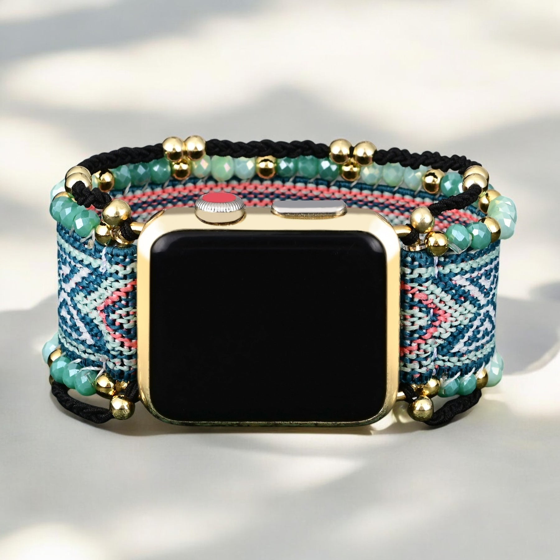 Ozeanisches Kobalt- Apple Watch Armband