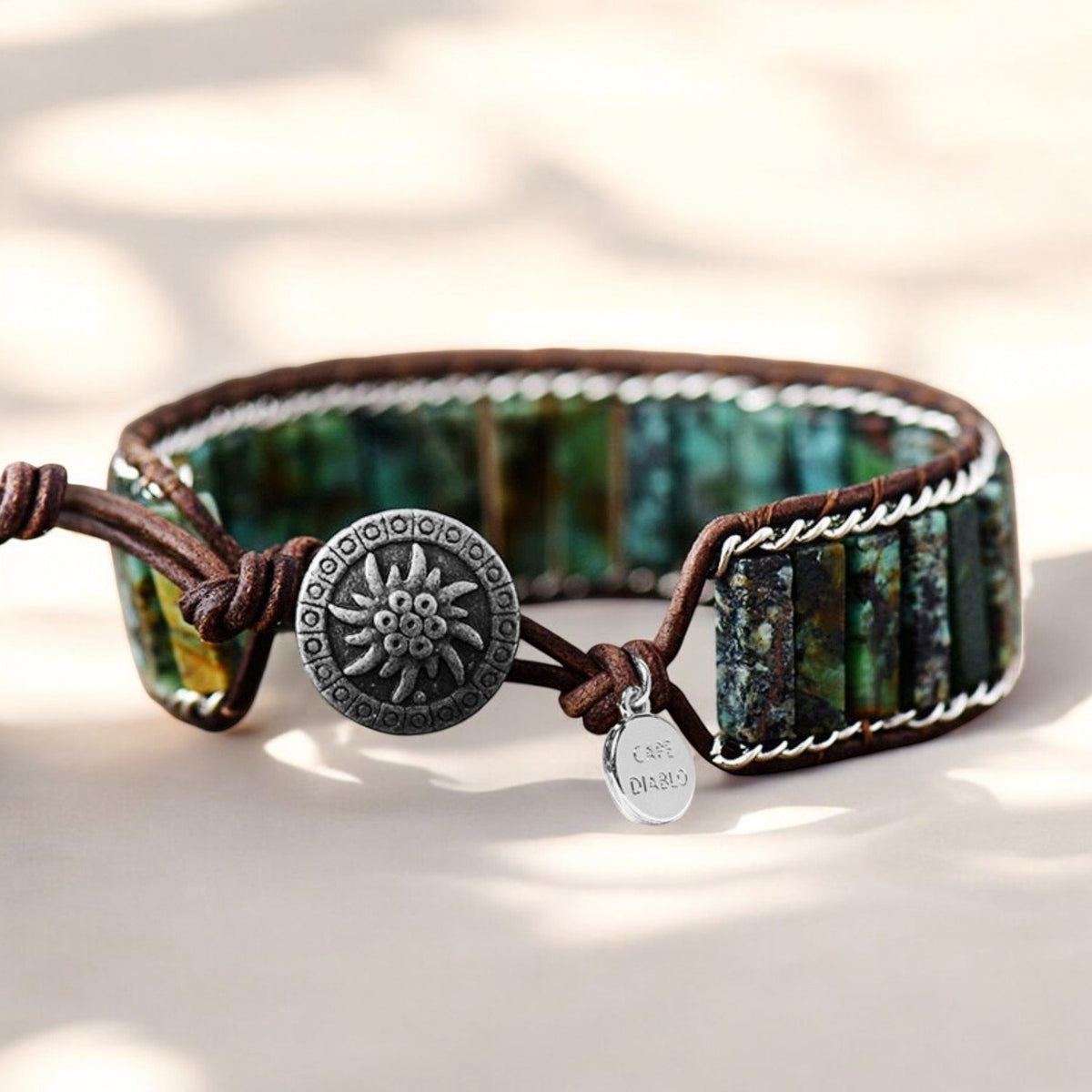 Oceanic Türkis Manschettenarmband