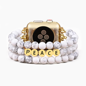 Howlith Peace Inspiration Apple Watch Armband