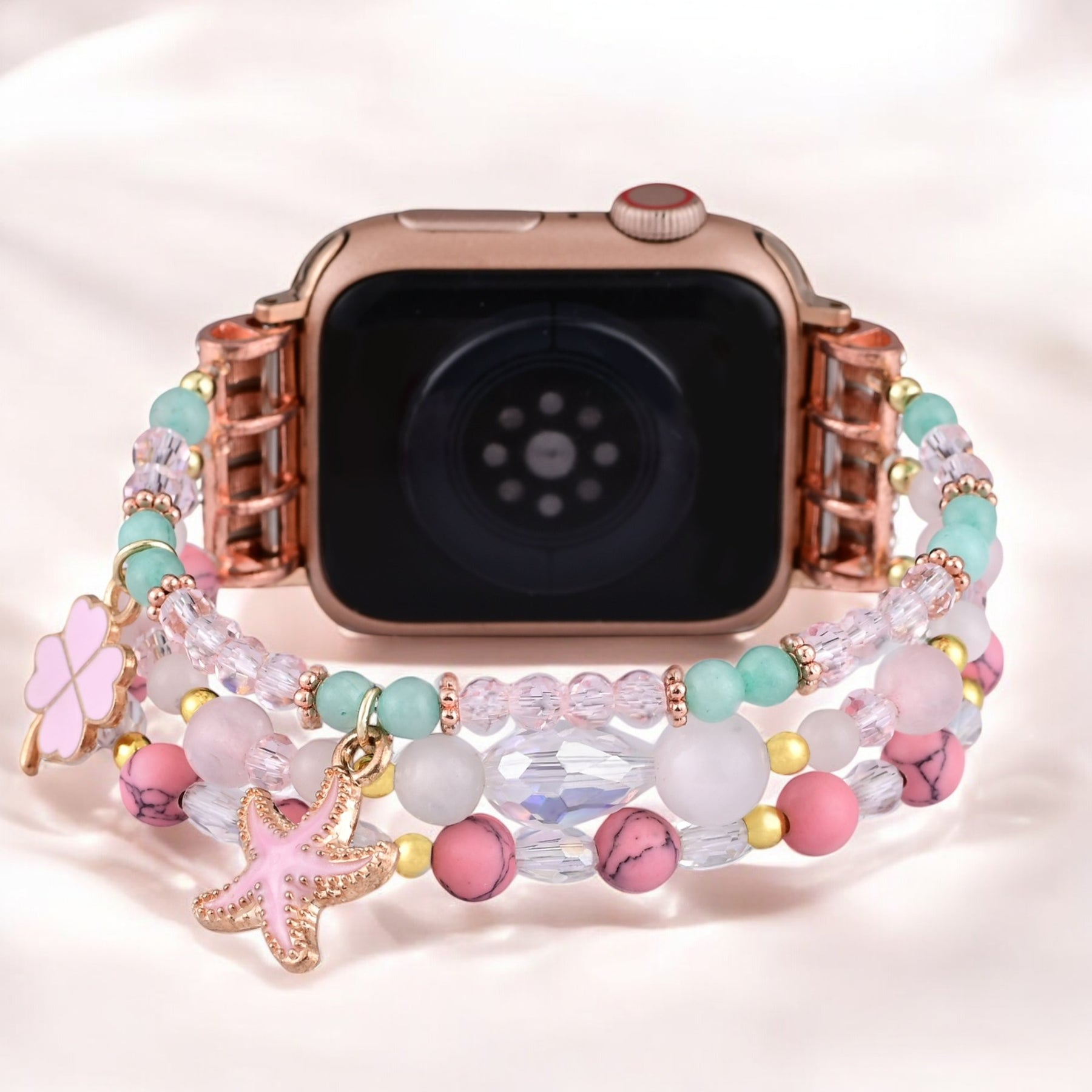 Bracelet extensible Pink Sands pour Apple Watch