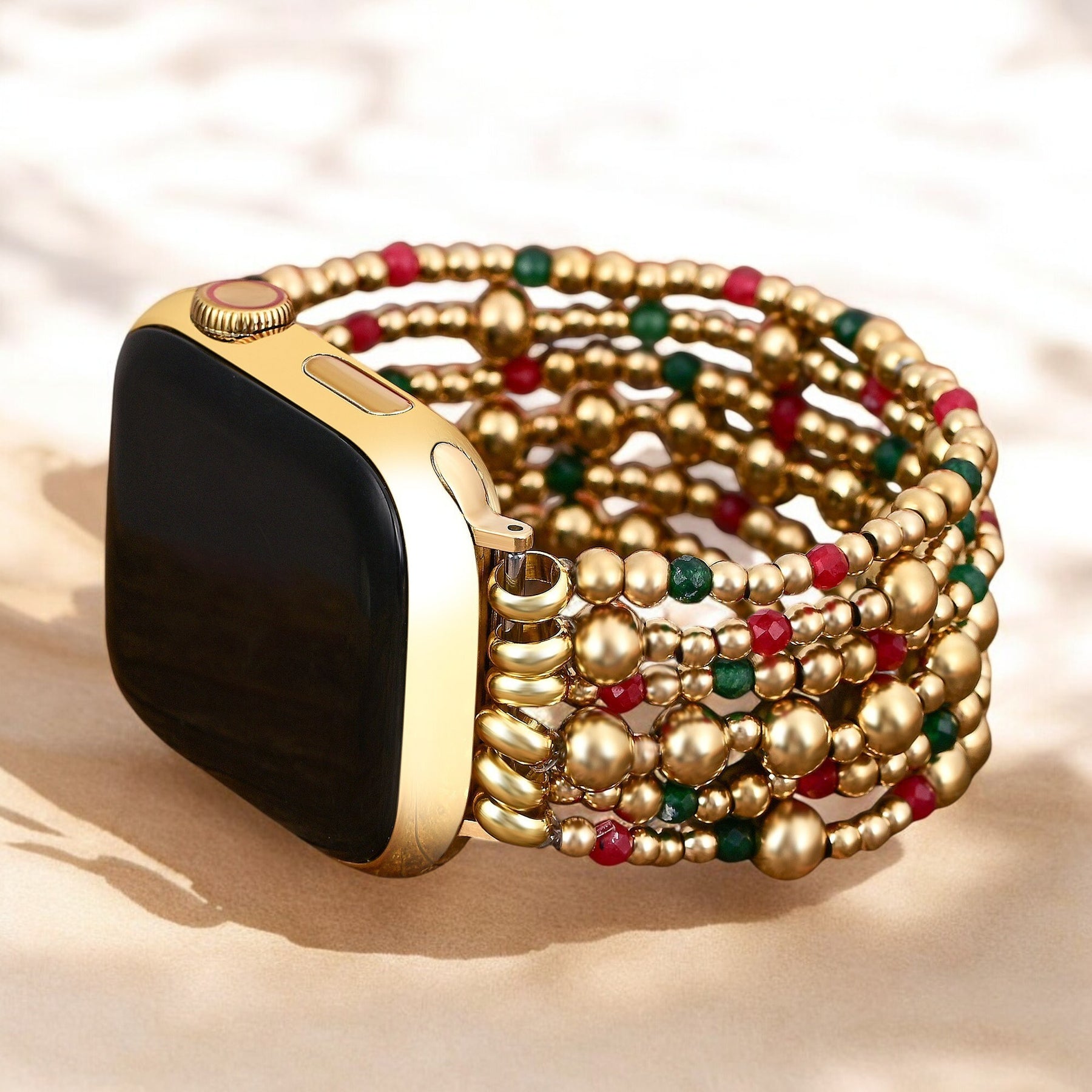 Weihnachtsgold Magisches Apple Watch Armband