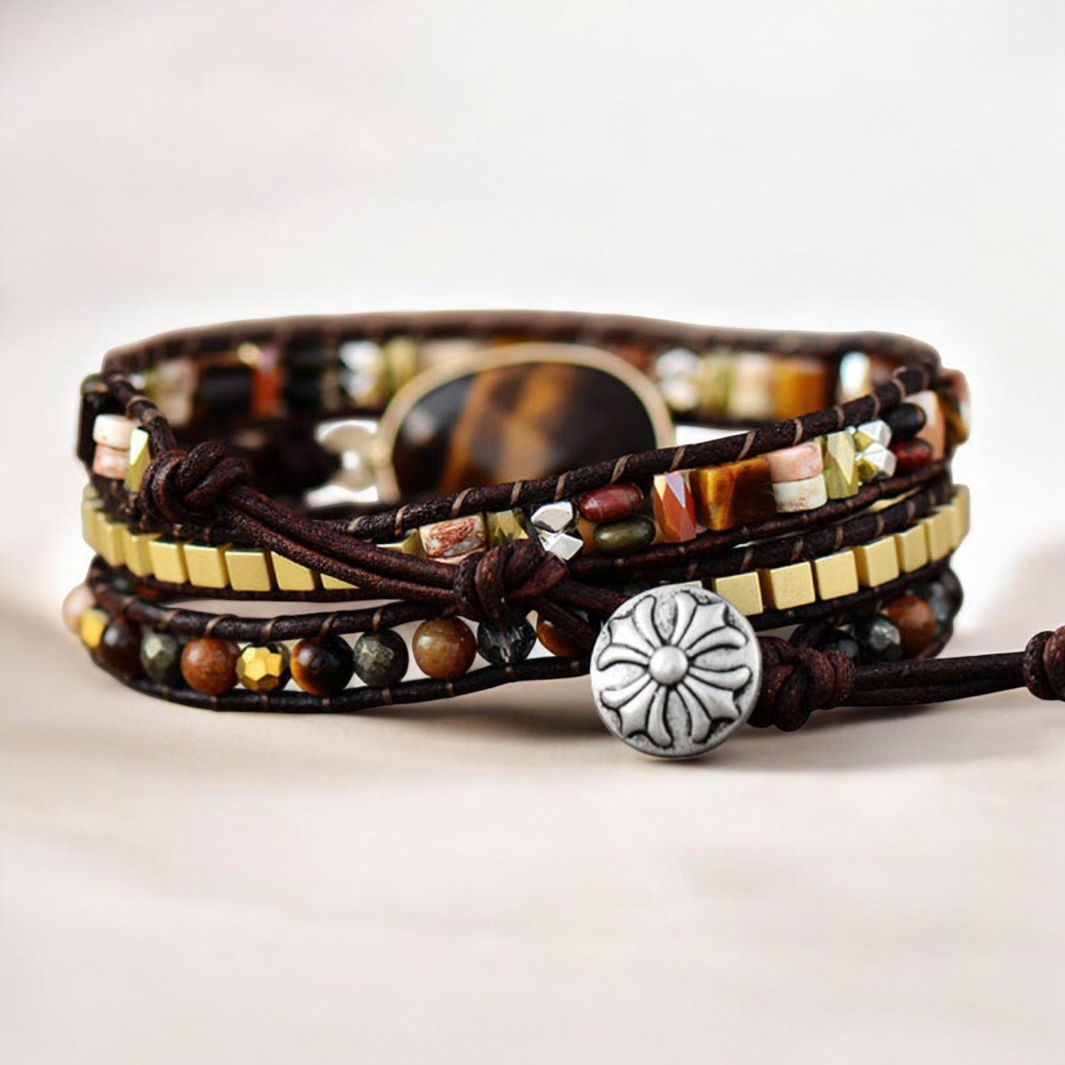 Bracelet spirituel oeil de tigre