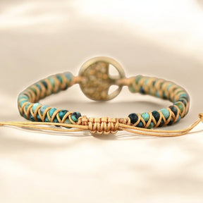 Lebensbaum Armband aus afrikanischem Jaspis