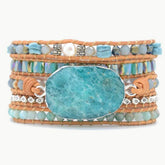 Amazonite Heaven on Earth Wrap Bracelet - Cape Diablo