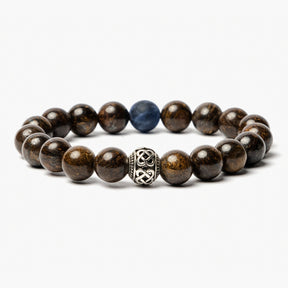 Men's Bronzite Tibetan Bracelet - Cape Diablo